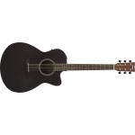 Yamaha FSX400C Cutaway Concert Acoustic/Electric Guitar - Smoky Black