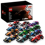 LEGO F1 Voitures de course à collectionner paquet de 6 - Ensemble de construction pour les garçons et les filles, Âges 6+ - Idée cadeau d'anniversaire pour les fans de course - M