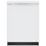 Open Box - Bosch 300 Series 24" 48dB Built-In Dishwasher w/Stainless Steel Tub (SHE41CM2N) - White - Scratch & Dent