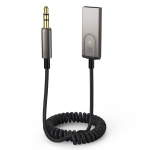 AUX Car Bluetooth Cable USB Car Audio Cable Audio Call Navigation Conversion Cable - Wireless Audio Receiver with 3.5mm Jack, Auto Connect