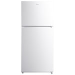Midea 31" 18.1 Cu. Ft. Top Freezer Refrigerator with LED Lighting (MRT18D3BWW) - White