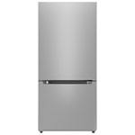 Midea 30" 18.7 Cu. Ft. Bottom Freezer Refrigerator with LED Lighting (MRB19B7AST) - Stainless Steel