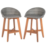Couleur: 2PCS gris
