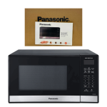 Panasonic Four à micro-ondes NN-SG458S 900W 0.9 Cu. Ft. Acier inoxydable noir refait (Excellent)