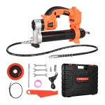 VEVOR 8000 PSI Cordless Grease Gun, Electric Grease Gun with LED Light & 35.4-inch Long Hose, Compatible with 18V Makita Batteries, Suitable for Greasing Vehicles or Machines