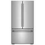 Kitchenaid 36" 30.5 Réfrigérateur de porte français avec distributeur d'eau (KRFF336SPS) - PrintShield Inox