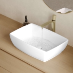 Colour: White with Pop-Up Drain