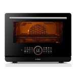 FOTILE ChefCubii HYZK32-E3-B | 4-in-1 Comparativement à l'Oven Combi, Bake, Steam, Déshydrater Air Coffret à vapeur auto-propre (noir)