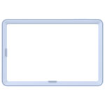 Samsung Frame Cover Case for Galaxy Tab S11 Ultra - Blue