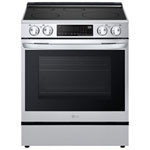 Open Box - LG 30" 6.3 Cu Ft True Convection Slide-In Smart Induction Air Fry Range (LSIL6334F) - Print Proof Stainless - Perfect Condition