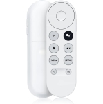 Voice Remote Replacement Control(Remote Only) Fit for Google Chromecast 4K Streaming Media Player Chromecast Remote Replacement for Google TV GA01919-US GA01920-US GA01923-US White