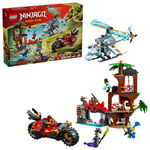 LEGO Ninjago: Ninja Bataille de la Maison de l'arbre de véhicule - 642 Pièces (71857)