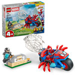 LEGO Spidey : Spidey sur sa Moto contre Rhino - 61 pièces (11206)