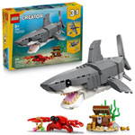 LEGO Creator: 3 in 1 Fierce Shark with a Treasure Chest - 379 Pieces (31381)