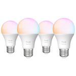 Philips Hue Essential A19 Smart LED Light Bulbs - 4 Pack - White & Colour Ambiance