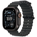 Apple montre Ultra 3 (GPS + Cellulaire) 49mm Étui en titane noir avec bande noire