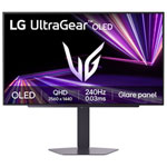 LG 27" WQHD 240Hz 0.03ms GTG OLED G-Sync Gaming Monitor (27GX704A-B) - Black