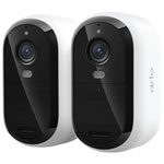 Arlo Essential Wireless 3rd Gen 2K Security Camera (2025) - 2 Pack - White