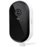 Arlo Essential Wired Plug-In Powered Outdoor 2K Security Camera (2025) - White