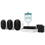 Arlo Pro Wireless 6th Gen 2K HDR Security Camera (2025) - White - 3 Pack - Only at Best Buy