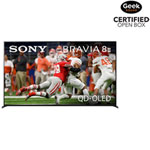 Open Box - Sony BRAVIA 8 II 65" XR80M2 Series 4K UHD HDR QD-OLED 120Hz Google TV Smart TV (K65XR80M2) - 2025 - Great for Movies & Gaming