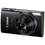 Canon PowerShot ELPH 360 HS A Wi-Fi 20.2 MP 12x Optical Zoom Digital Camera - Black