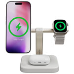 Mophie 3-In-1 15W Qi2 Support de recharge sans fil avec MagSafe (401319764)