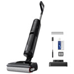 Dreame FloorX 500 Cordless Bagless Wet/Dry Upright Vacuum & Mop for Hard Floors with 18kPa, 50 min, 90°C Self-Cleaning - Black