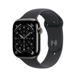 Koodo Apple Watch Series 11 (GPS + Cellular) 42mm Slate Titanium Case with Black Sport Band - Medium/Large - Monthly Tab Payment