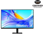 Open Box - Samsung ViewFinity S8 27" 4K UHD LCD Monitor (LS32D806UANXGO) - Flicker-Free/Blue Light - HDR10
