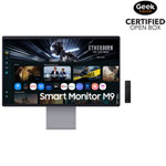 Open Box - Samsung M9 32" 4K UHD OLED Smart Gaming Monitor (LS32FM900SNXZA) - 0.03ms GTG - 165Hz - HDR10+ - Silver