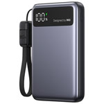 INIU Poche Pro Mince 10000 mAh 45W USB-C/USB-A Banque d'électricité - noir