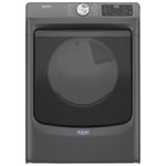 Open Box - Maytag 7.3 Cu. Ft. Electric Steam Dryer (YMED6630MBK) - Volcano Black - Scratch & Dent