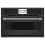 Cafe 30" 1.7 Cu. Ft. Speed Electric Wall Oven (CSB913P3VD1) - Black