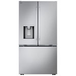 Open Box - LG 36" 23.7 Cu. Ft. French 3-Door Counter-Depth MAX Refrigerator with Zero Clearance - SS - Perfect Condition