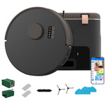 bObsweep Bio Robot Vacuum & Mop for Multi-Surface with Auto-Emptying Dock, Wi-Fi, LiDAR Smart Mapping - Rock