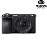 Open Box - Sony Alpha 6700 APS-C Interchangeable Lens Mirrorless Camera with 16-50mm Kit - Black