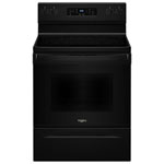 Open Box - Whirlpool 30" 5.3 Cu. Ft. 5-Element Freestanding Electric Range (YWFES3330RB) - Black - Scratch & Dent