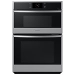 Open Box - Samsung 30" 7 Cu. Ft. True Convection Electric Combo Wall Oven (NQ70CG600DSRAA) - SS - Perfect Condition