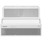 Hisense 4-in-1 UltraSlim Fenêtre Air Conditionneur - 8000 BTU (350 Couverture) - 52dB, Télécommande - blanc
