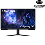 Open Box - Samsung 27" QHD 180Hz 1ms VA LED FreeSync Gaming Monitor (LS27FG510ENXZA) - Black