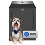 Open Box - Maytag 7.0 Cu. Ft. Gas Dryer (MGD6500MBK) - Black Shadow - Perfect Condition