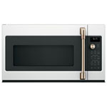 Open Box - Café Over-The-Range Convection Microwave with Air Fryer - 1.7 Cu. Ft. - Matte White - Scratch & Dent