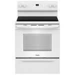 Open Box - Whirlpool 3 Series 30" 5.3 Cu. Ft.Self-Clean 4-Element Freestanding Electric Range (YWFES3530RW) - White - Perfect Condition
