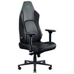 Razer Iskur V2 NewGen Ergonomique EPU Chaise de jeu en cuir - Noir/vert
