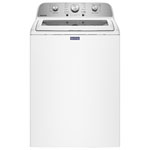 Maytag 5.4 Cu. Ft. (IEC) laveuse l'agitateur avec cycle de sanitation, lave-vitesse et turbo 30-Minute Laver rapidement (MTW5205TW) - blanc