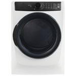 Electrolux 8 Cu. Ft. Séchoir à gaz de grande capacité avec détection d'humidité, LuxCare Système à sec & Étoile énergétique (ELFG7738MW) - Blanc mat