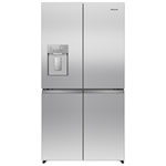 Hisense 36" 22.7 Réfrigérateur de porte français avec distributeur d'eau (RQ23G4FSEI) - Acier inoxydable