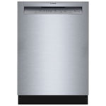 Bosch 300 Series 24" 50dB Smart Front-Control Precision Wash PureDry Overflow Protection Dishwasher with Third Rack (SHE3ADF5N) - SS