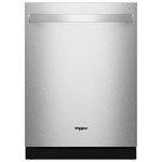 Open Box - Whirlpool 24" 39dB Built-In Dishwasher w/ Stainless Steel Tub & Third Rack (WDTS8024SZ) - SS - Scratch & Dent
